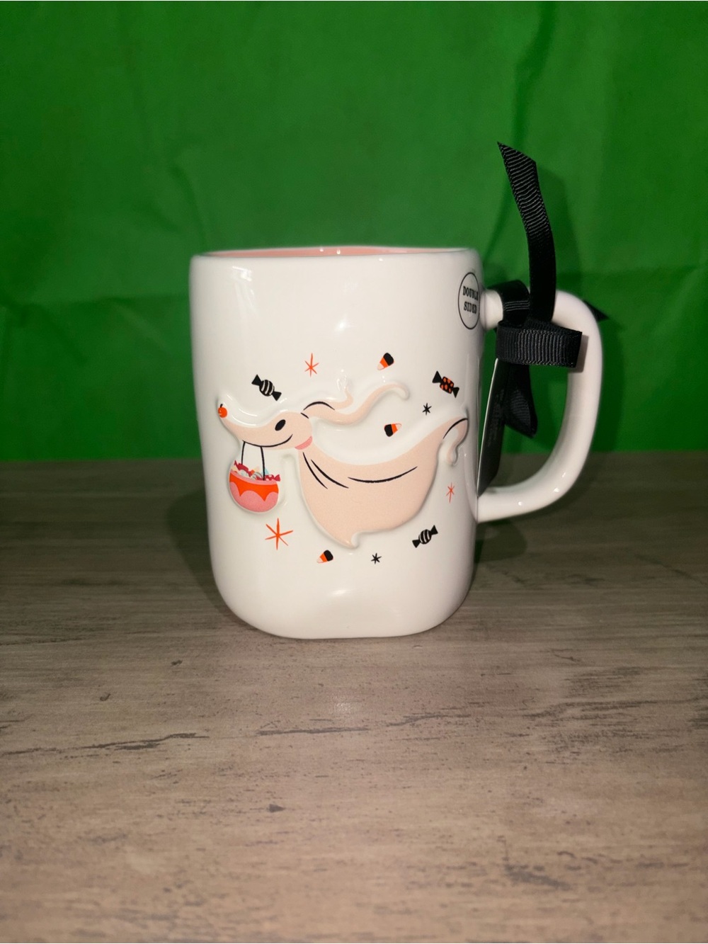 🆕💜 Disney Nightmare Before Christmas Zero Halloween Rae Dunn Ceramic Mug NWT